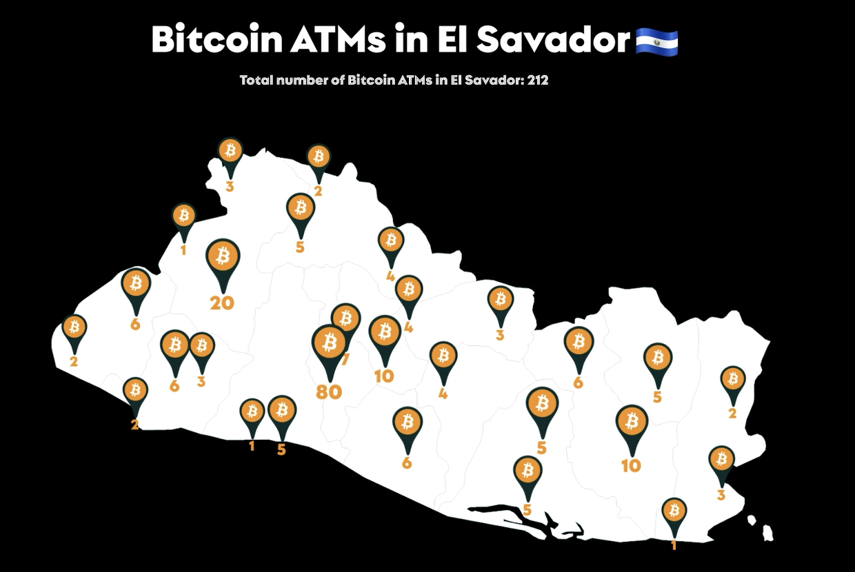 比特币ATM在世界范围内的流行，各个国家最新数据统计